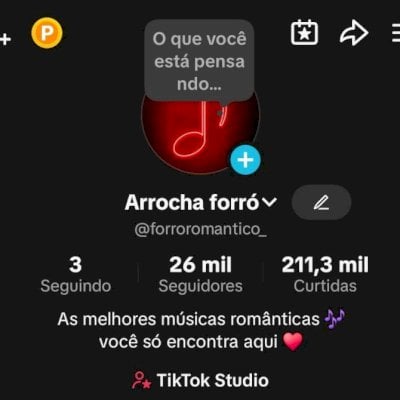 CONTA TIKTOK +26K SEGUIDORES ENGAJADA!