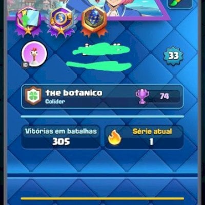 Conta Clash Royale