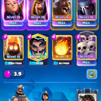 Conta Clash Royale e Brawl Stars 10k🏆+