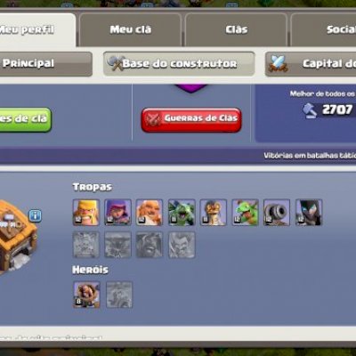 Conta Clash of clans CV12 Maximizado até os muros