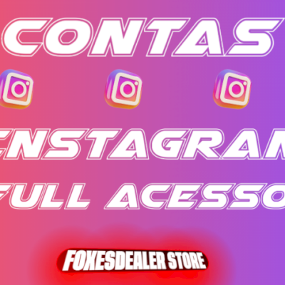 CONTAS INSTAGRAM NOVAS (FULL ACESSO)