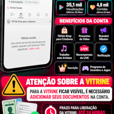 TikTok Shop BR | 5,8K seguidores  | 11k curtidas