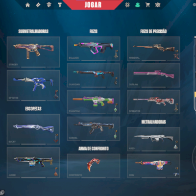 Conta de Valorant full acesso com mais de 3850 reais gastos !!