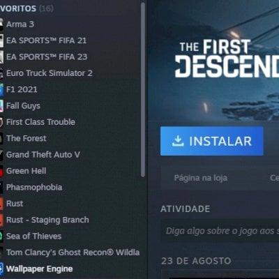 VENDO CONTA STEAM COM EMAIL DE CRIAÇÃO