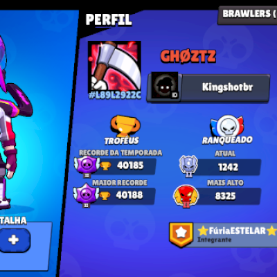 VENDO 3 CONTAS DE BRAWL STARS RARAS!