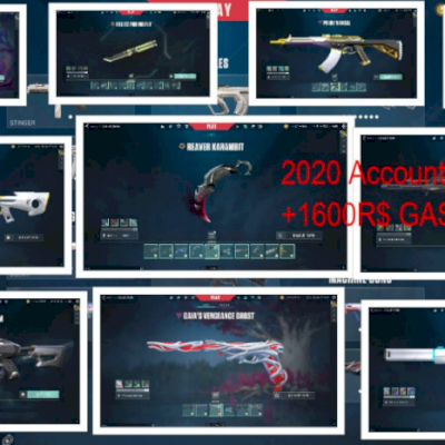 CONTA RIOT VALORANT | +1600$ Gastos | RGX, ION, GAIA, GO VOL.1, MEGAPUNK, ETC...