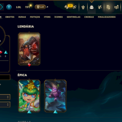 Esmeralda 2 com 40 Champs e 13 Skins