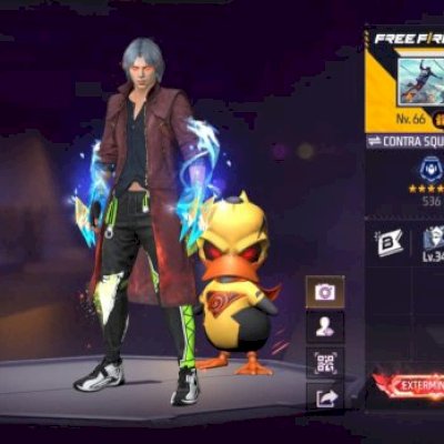 CONTA FREE FIRE ANTIGA PRIME 6