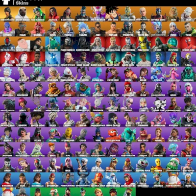 86 SKINS + TRYHARDS + OUTLOOK + FULL ACESSO