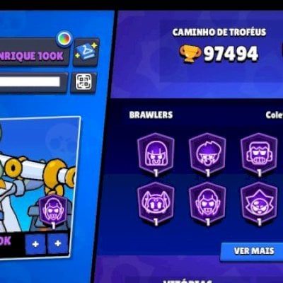 Conta De Brawl ( UNICO DONO ) 100% Full