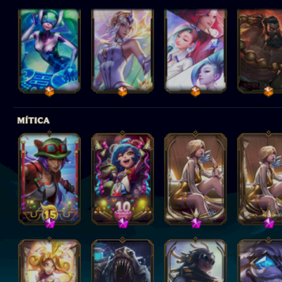 Conta level 474, todos os champs , 87k de EA, 427 skins, mmrgold.