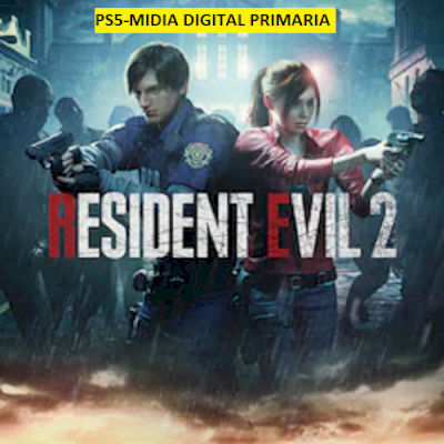 RESIDENT EVIL 2 PS5 EM MIDIA DIGITAL PRIMARIA