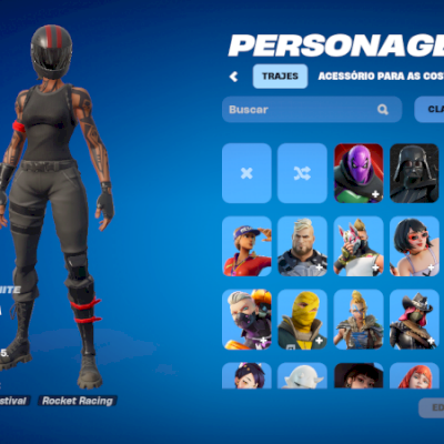 Conta com skins raras, antigas. pra sair rapido