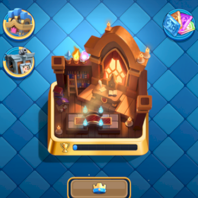 CONTA CLASH ROYALE 12k DE TROFÉUS
