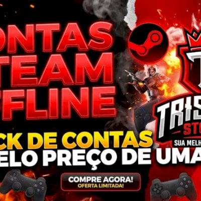 [CONTAS STEAM OFFLINE]ESCOLHA SEU PACK[LEIA A DESCRIÇAO]ENTREGA AUTOMÁTICA