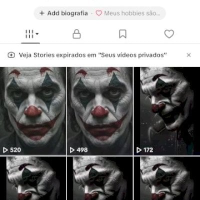 Conta com +1000 seguidores