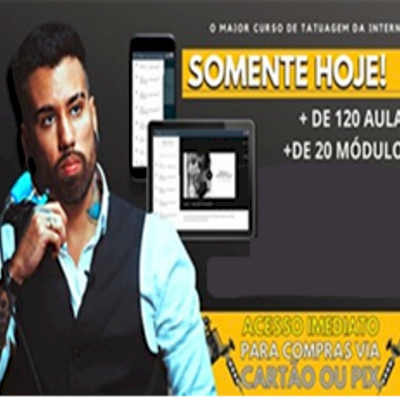 VENHA SE TORNAR UM TATUADOR PROFISSIONAL!