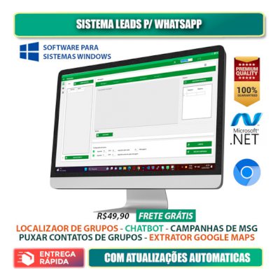 Business sender + Google Extrator Anual