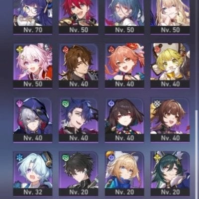 Conta com Aventurine E1, personagem selecionável banner fixo e 100 Passes ouro