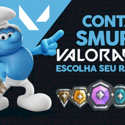 CONTA VALORANT SMURF UNRANKED, FERRO, BRONZE, PRATA E OURO Aleatorio LV 20 ++