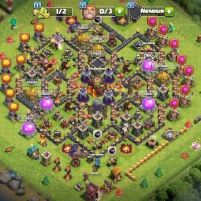 Vendo conta clash of clans