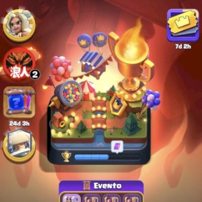 Conta clash Royale antiga e gemada