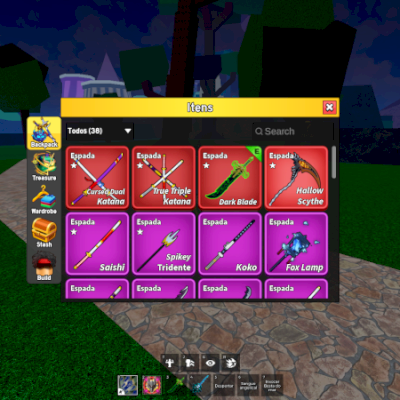 CONTA ROBLOX PERFEITA COM VARIOS OUTFITS E BLOX FRUIT ZERADO!
