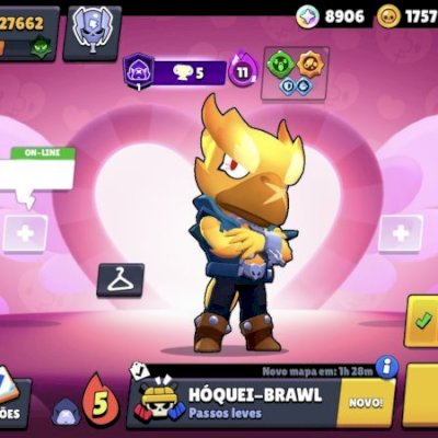 CONTA DE BRAWL STARS E CLASH ROYALE