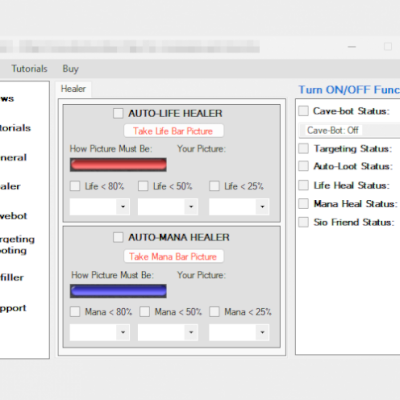 BOT PARA TIBIA OTSERV 12X! - SEM BAN E INDETECTÁVEL!