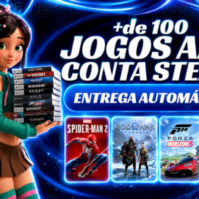 CONTA STEAM JOGOS AAA  +BRINDES 🎁 ENTREGA AUTOMÁTICA ⚡