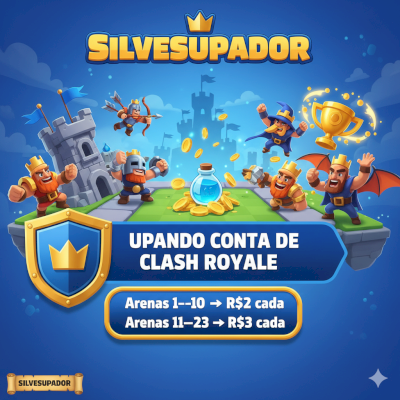 Upando conta clash Royale
