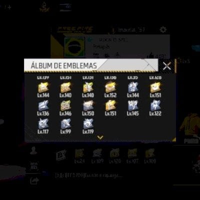 🔥 CONTA DE FF  EXTRA RARA À VENDA🔥
