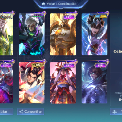 Vendo conta de Mobile legends