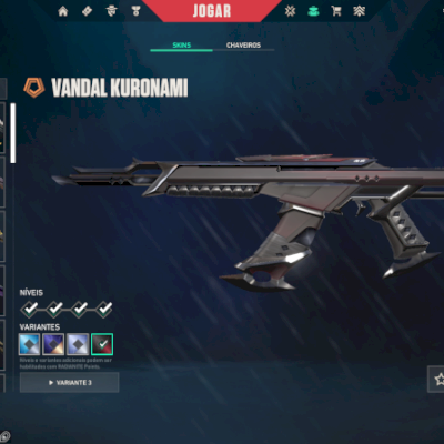 CONTA VALORANT COM MUITAS SKINS!