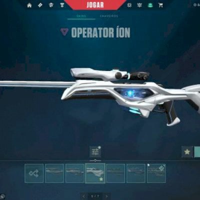 Vendo minha conta do valorant contém várias skins