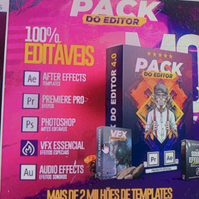 Pack Do Editor 4.0 – A Evolução + Grupo Ultimate Vip