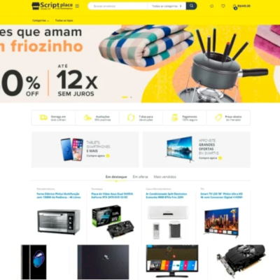 Script Marketplace Multi Vendedores (Saas)