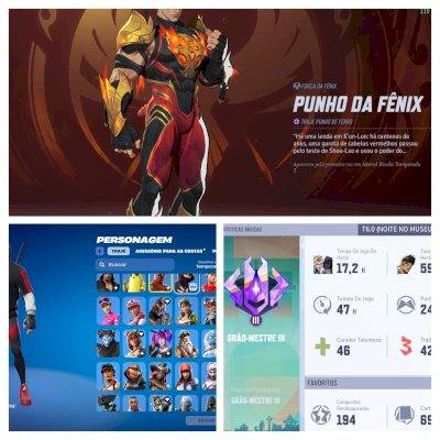 Fortnite (Ikonik + Fundador + 410 Skins) & Marvel Rivals (GM3 + 160 Skins)