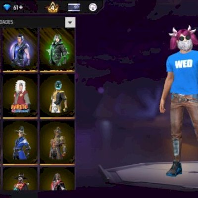 Conta free fire, gemada