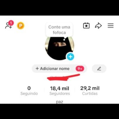 Conta TikTok Monetizada 18k seguidores, lives ativas.