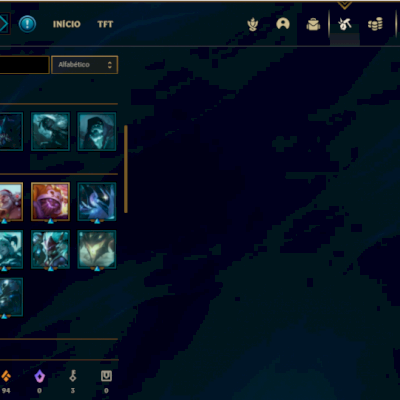 CONTA LOL GOLD 2 + TFT, 40 SKINS (3 LEND E 19 EPIC), ÓTIMO MMR