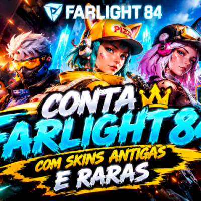 Conta Farligth 84 com Skins Antigas e Passes Desde a Beta no Pc