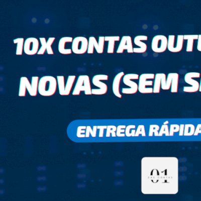 10x CONTAS EMAIL OUTLOOK/HOTMAIL ANTIGAS E NOVAS [ALTA QUALIDADE] + SEM SMS