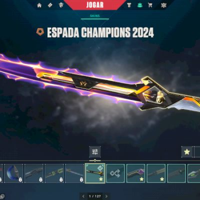 Conta MMR Ascendente Muitas Skins