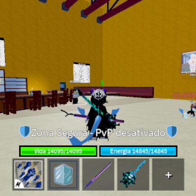 Conta de blox fruits com v4