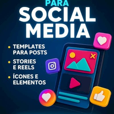 PACK COMPLETO PARA SOCIAL MEDIA!