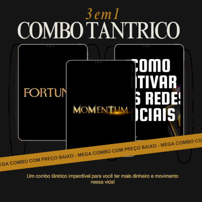 Combo Tântrico 3 em 1