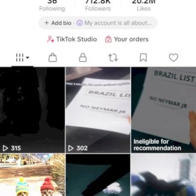 CONTA TIKTOK 700K, MONETIZADA E TIKTOK SHOP