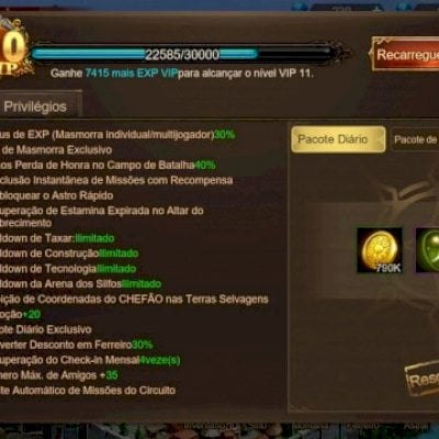 Conta wartune ultra top2 servidor