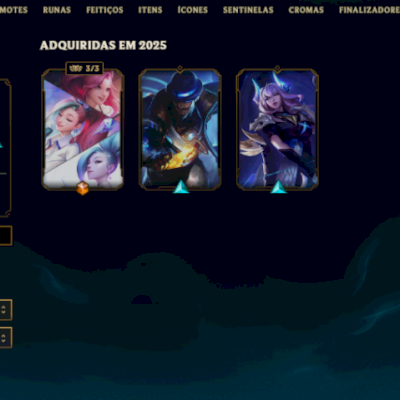 Conta lv30 + skin ultimate SERAPHINE K/DA ALL OUT